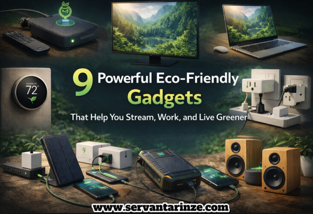 9 powerful eco-friendly gadgets that help you stream, work, and live greener using energy-efficient technology