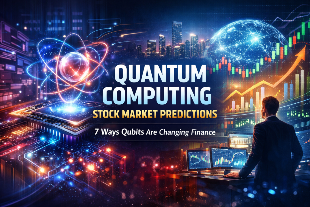 Quantum computing stock market predictions using qubits to analyze financial markets